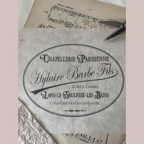 Overf�rselsark Chapellerie Parisienne