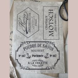 Overf�rselsark Poudre de Savon