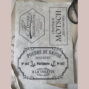 Overf�rselsark Poudre de Savon