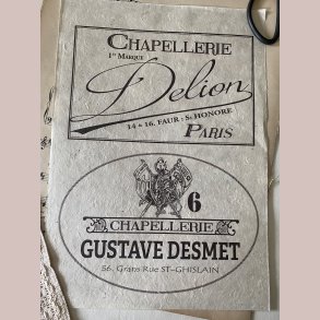 Overf�rselsark Chapellerie Delion