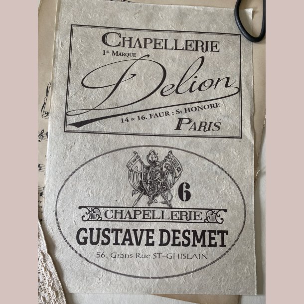 Overf�rselsark Chapellerie Delion