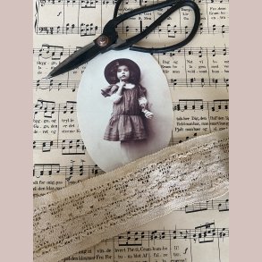 M�beldekoration Yndig landpige