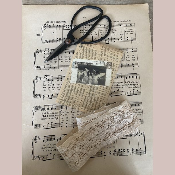 M�beldekoration Julepostkort med 3 engle